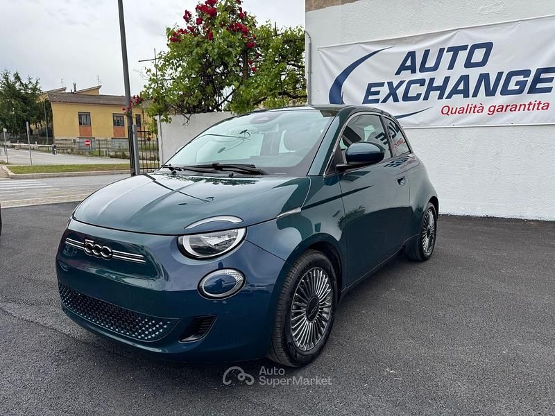 Usata Fiat 500e 41 kW (57 CV) 2020 Verde Utilitaria