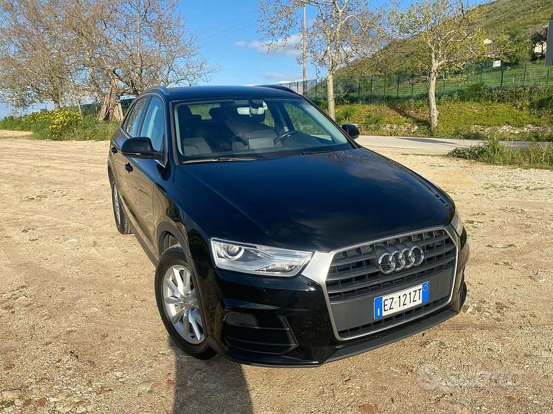 Usata Audi Q3 150 CV (110 kW) 2015 Nero SUV