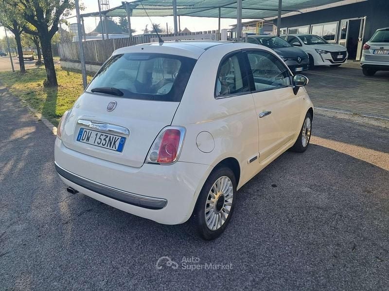 Usata Fiat 500 Lounge 69 CV (50 kW) 2009 Bianco Cabrio