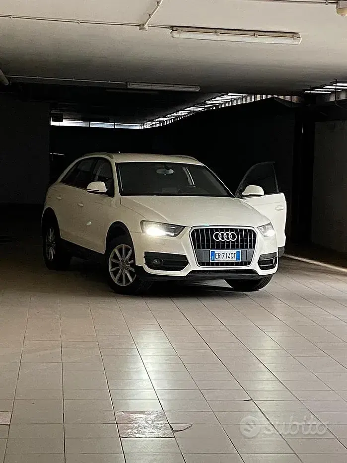 Usata Audi Q3 140 CV (102 kW) 2013 Bianco SUV