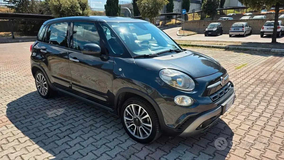 Usata Fiat 500L Cross 95 CV (69 kW) 2019 Grigio Monovolume