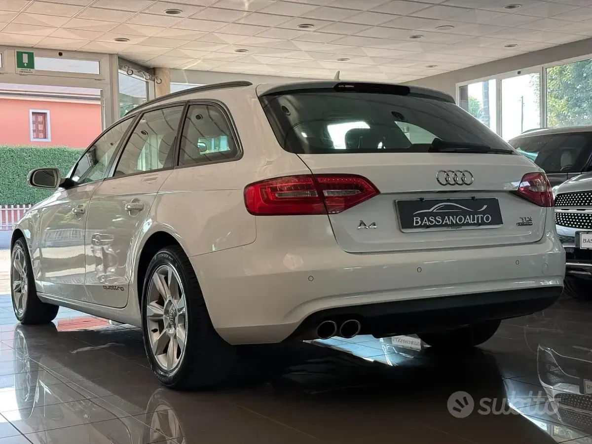 Usata Audi A4 Comfort 190 CV (139 kW) 2015 Bianco Station wagon