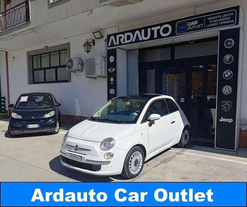 Usata Fiat 500 Lounge 95 CV (69 kW) 2010 Bianco Utilitaria