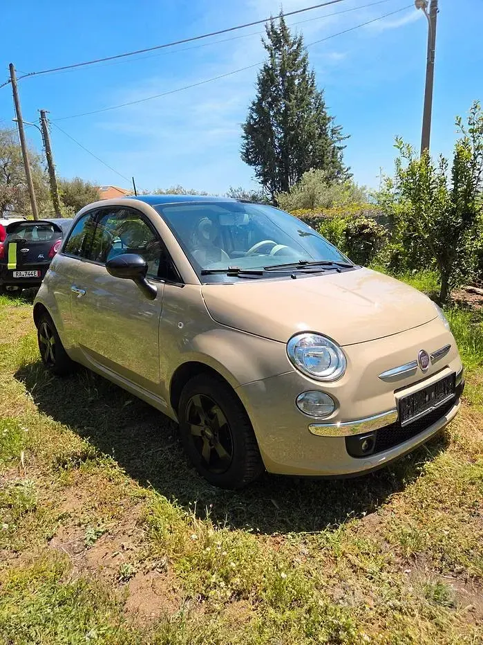 Usata Fiat 500 69 CV (50 kW) 2014 Beige Berlina
