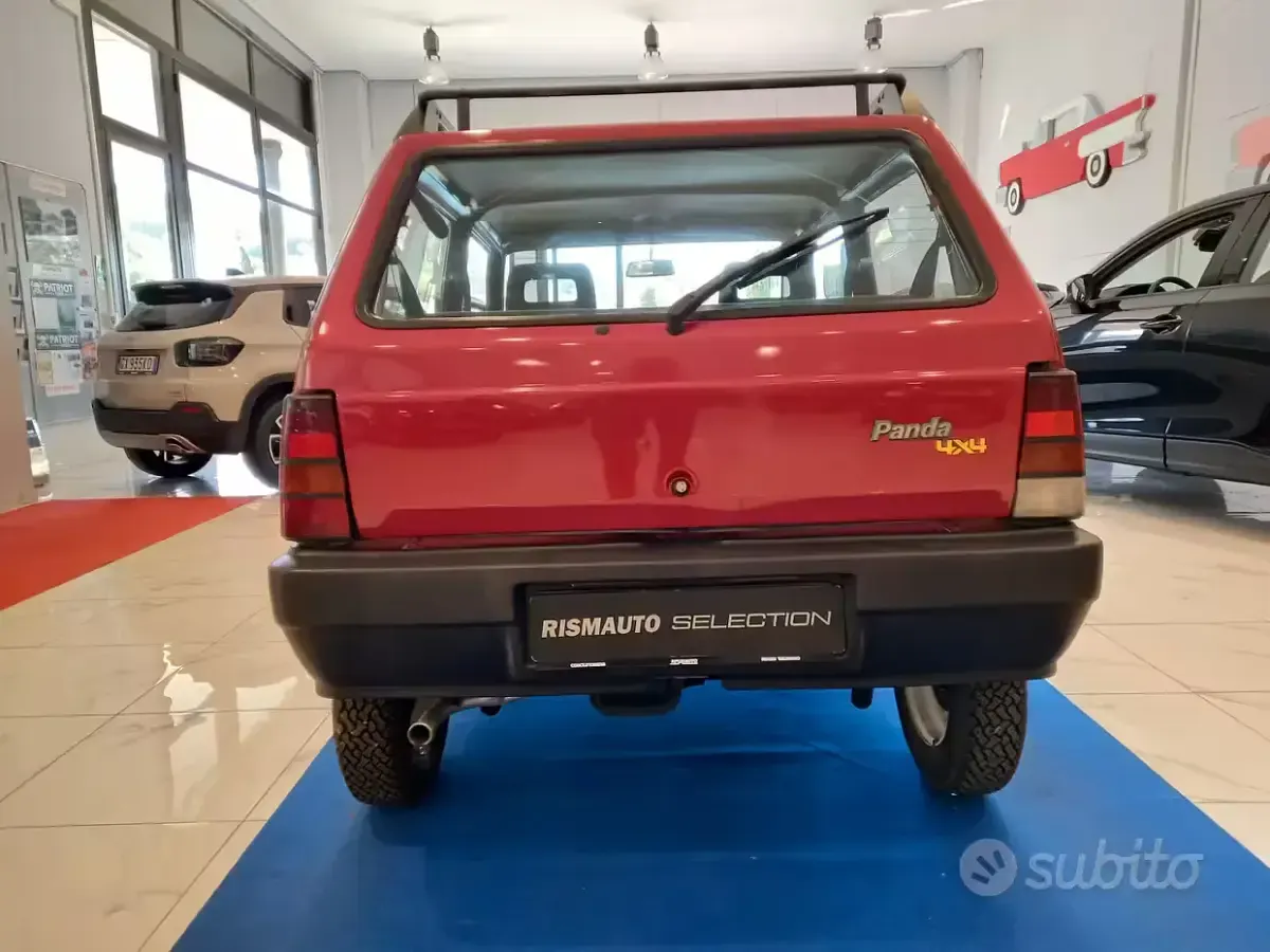 Usata Fiat Panda 4x4 Trekking 50 CV (36 kW) 1993 Rosso Utilitaria
