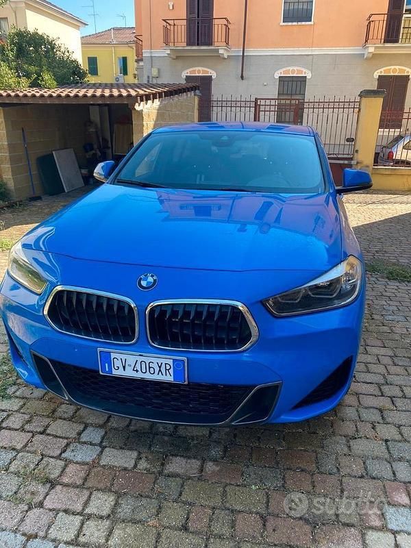 Blu/azzurro Usata 2021 BMW X2 M Sport SUV | 24.500 € (Buon prezzo) - Immagine 1/4