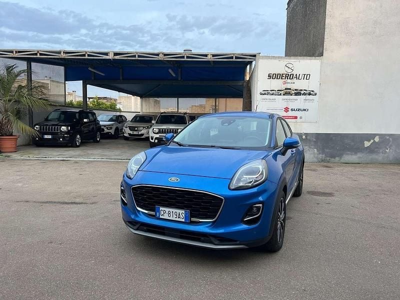 Usata Ford Puma Titanium 125 CV (91 kW) 2023 Blu Station wagon