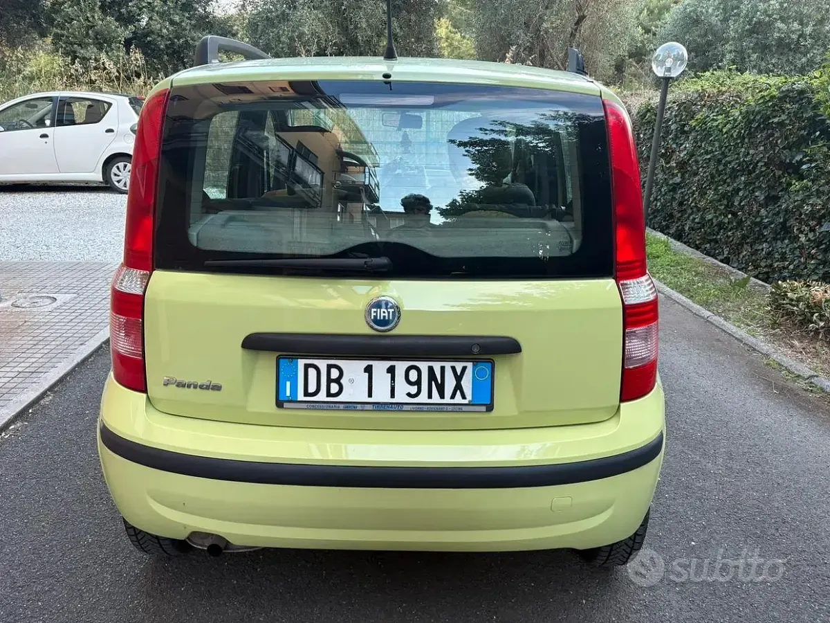 Usata Fiat Panda Active 54 CV (39 kW) 2006 Verde Utilitaria