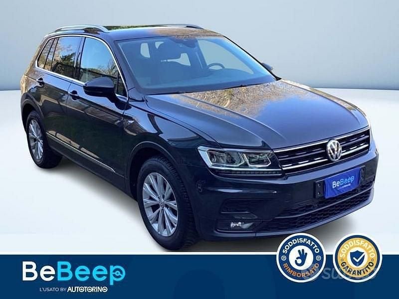 Usata VW Tiguan Business 115 CV (84 kW) 2019 Grigio scuro metallizzato SUV