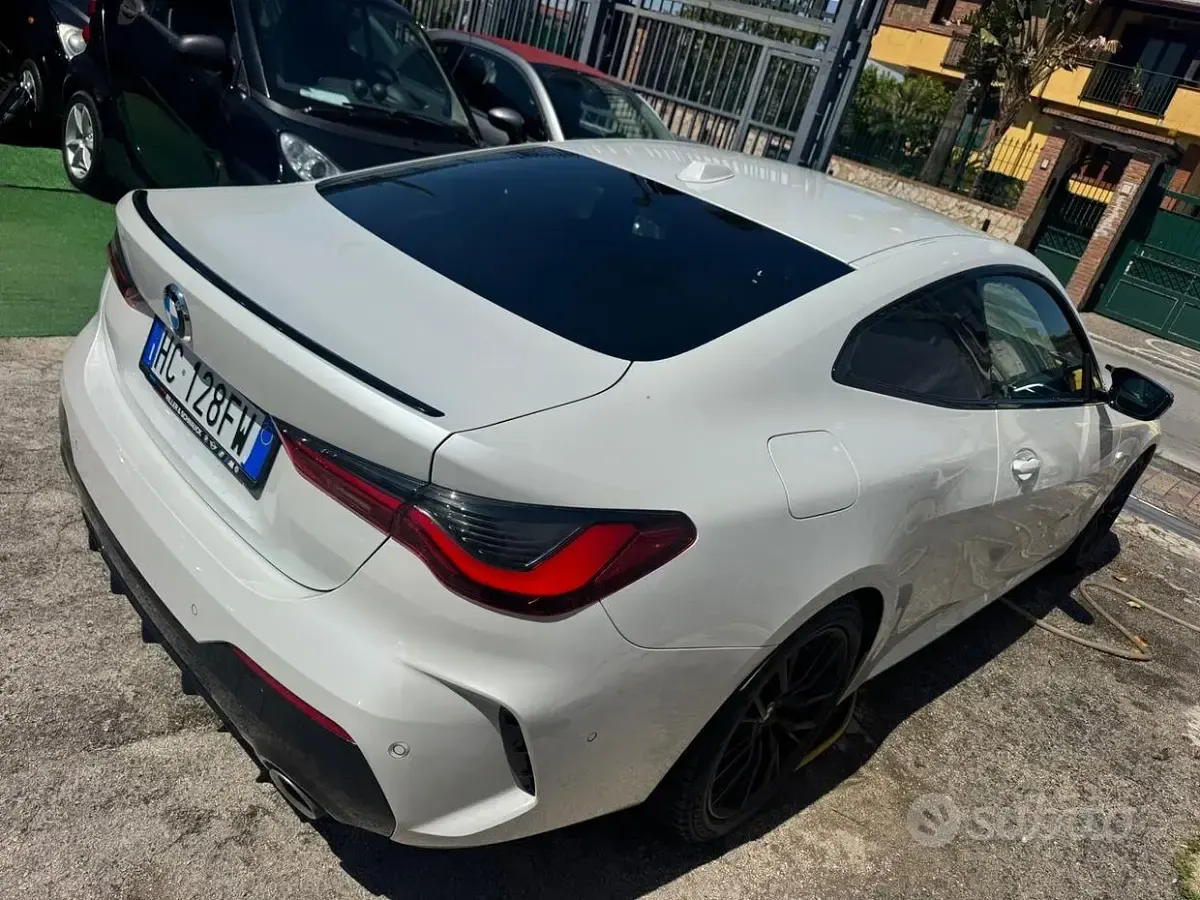 Usata BMW 420 Coupé M Sport 184 CV (135 kW) 2024 Bianco Coupé