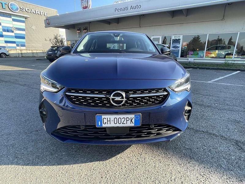 Occasion Opel Corsa-e Elegance 56 kW (77 ch) 2021 Bleue Citadine