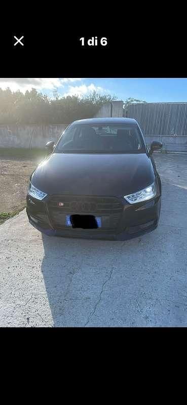 Usata Audi A1 Ambiente 90 CV (66 kW) 2015 Nero Utilitaria