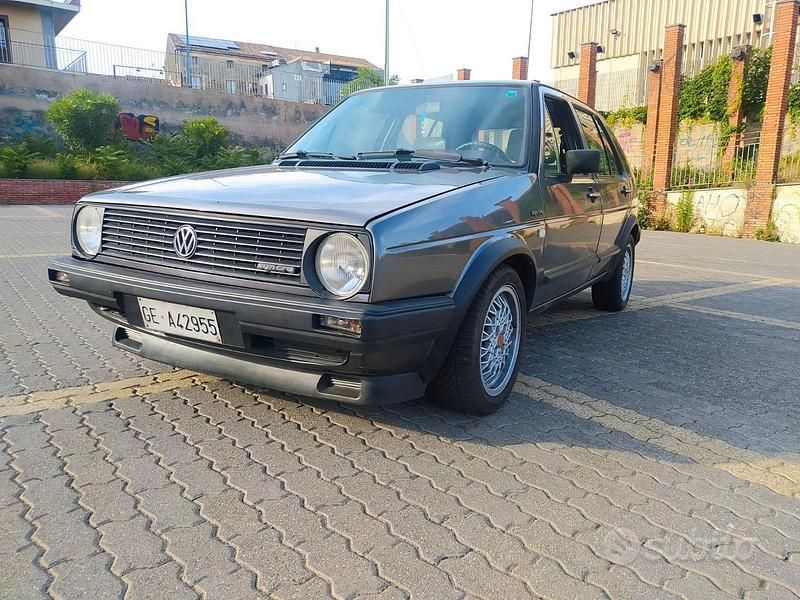 Usata VW Golf II 90 CV (66 kW) 1986 Grigio Utilitaria
