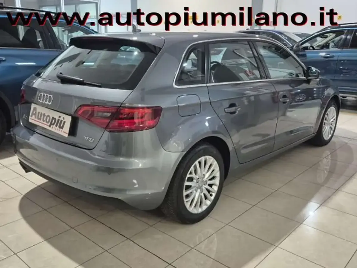 Usata Audi A3 Ambition 125 CV (91 kW) 2015 Grigio Berlina