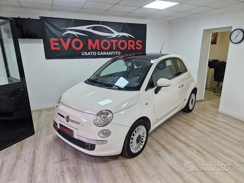 Usata Fiat 500 Lounge 69 CV (50 kW) 2011 Bianco Berlina