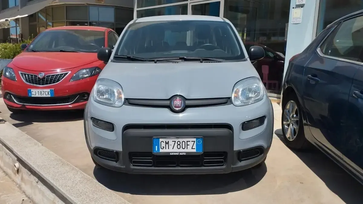 Usata Fiat Panda S 70 CV (51 kW) 2022 Grigio Utilitaria