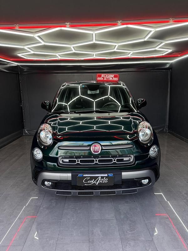 Usata Fiat 500L Cross 95 CV (69 kW) 2019 Verde Monovolume