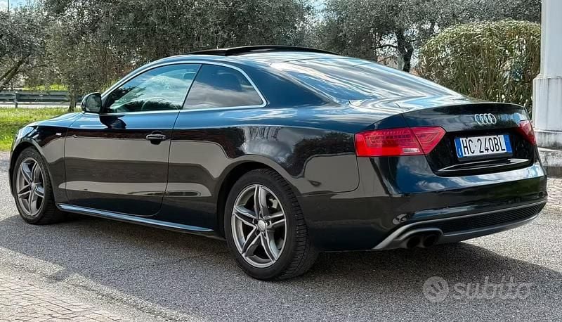 Usata Audi A5 S-Line 170 CV (125 kW) 2012 Nero Coupé