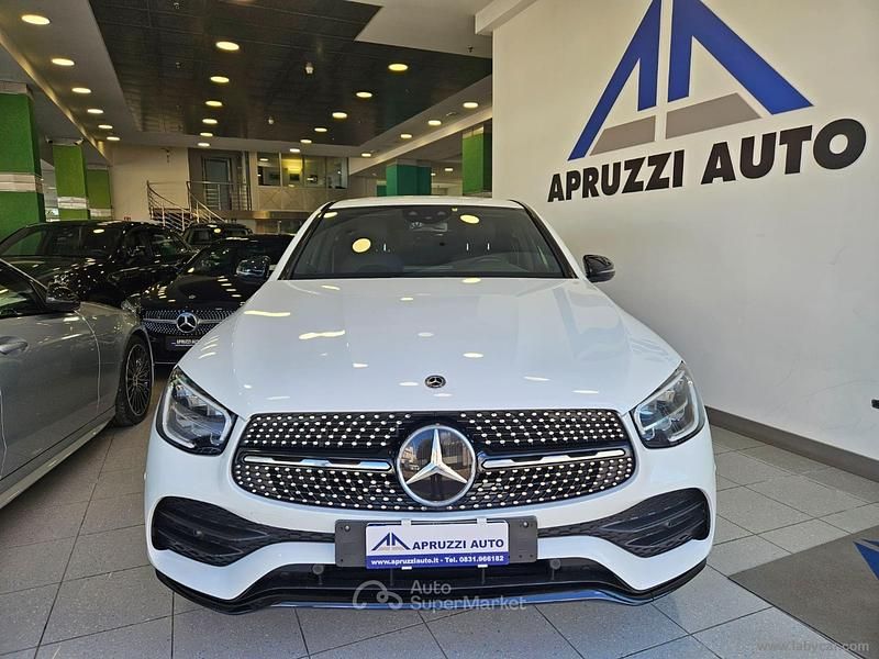 Usata Mercedes GLC220 Premium 194 CV (142 kW) 2021 Bianco Coupé