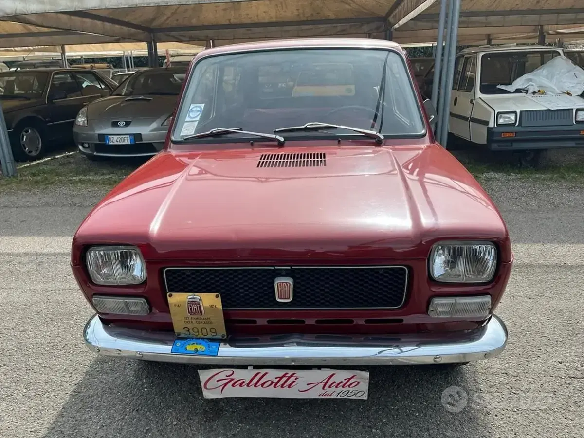 Usata Fiat 127 48 CV (35 kW) 1970 Rosso Station wagon