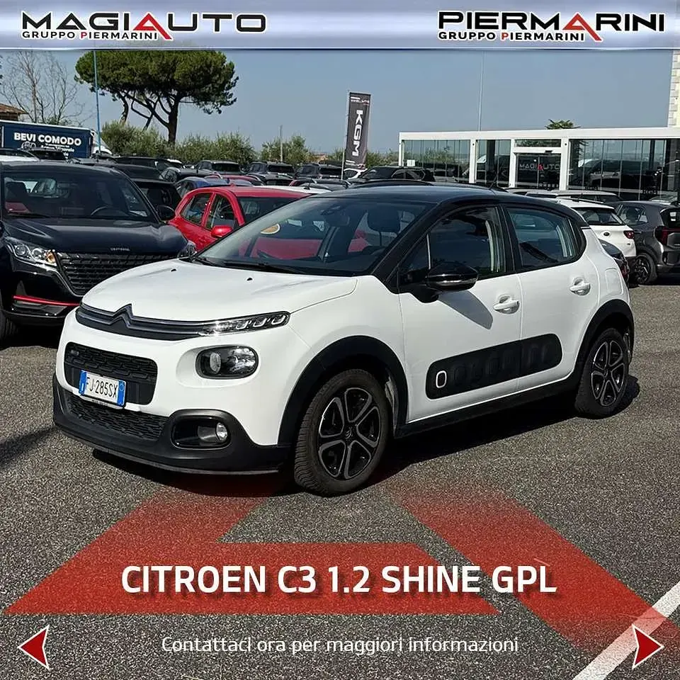 Usata Citroën C3 Feel 82 CV (60 kW) 2017 Bianco Berlina