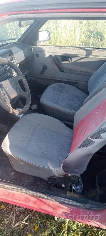 Usata VW Golf II 1987 Rosso Utilitaria