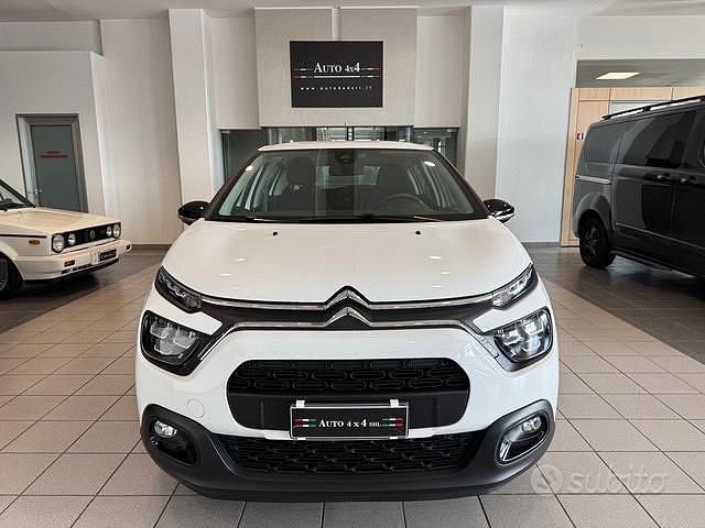 Usata Citroën C3 Feel 102 CV (75 kW) 2022 Blu Utilitaria