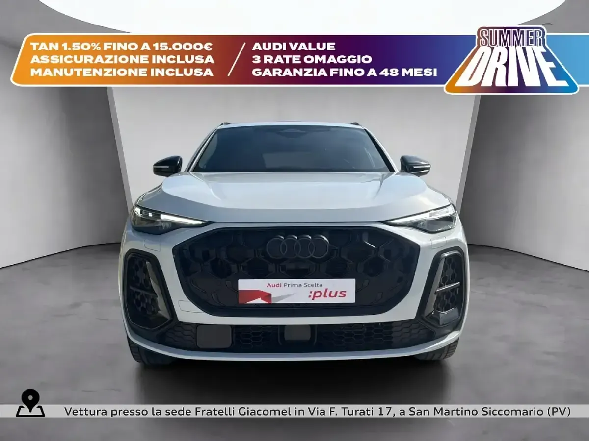 Nuova Audi Q5 Ambiente 204 CV (150 kW) 2026 2y bianco ghiacciaio metallizz SUV