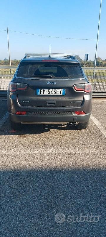 Usata Jeep Compass 156 CV (114 kW) 2017 Grigio SUV