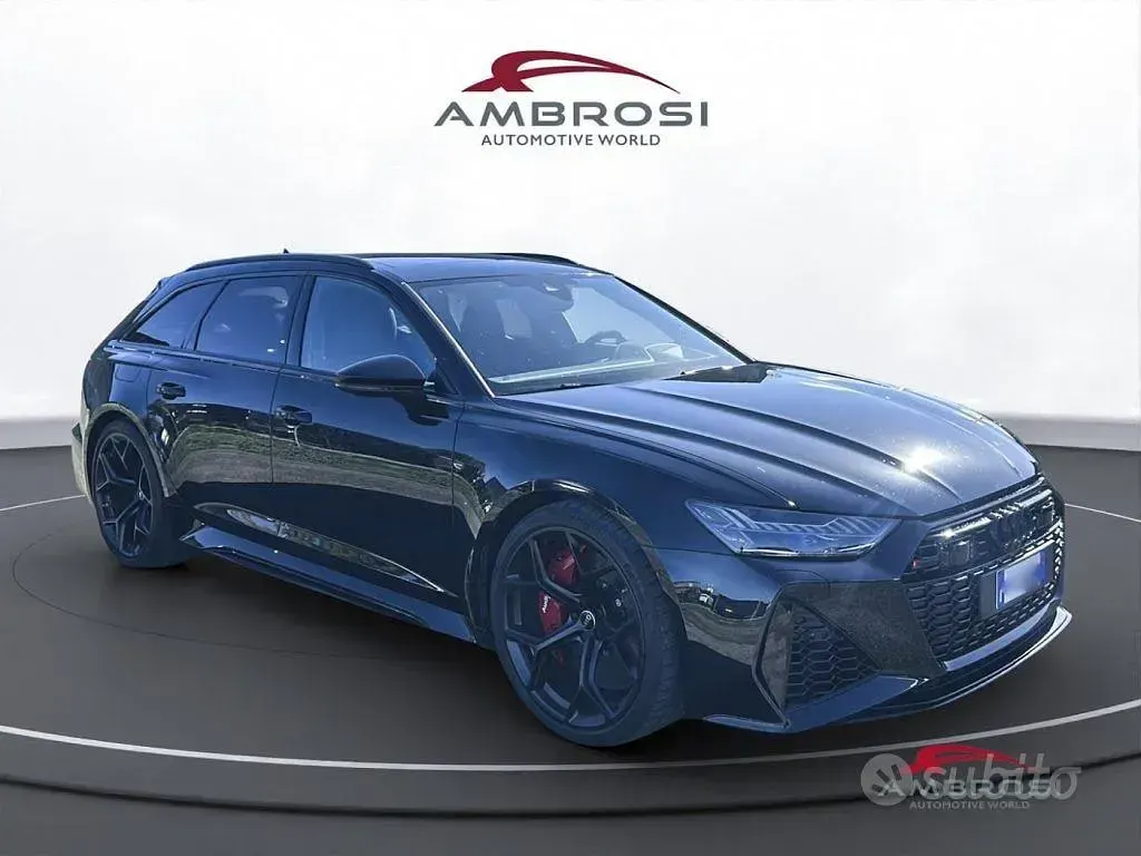 Usata Audi RS6 Performance 630 CV (463 kW) 2025 Nero Station wagon