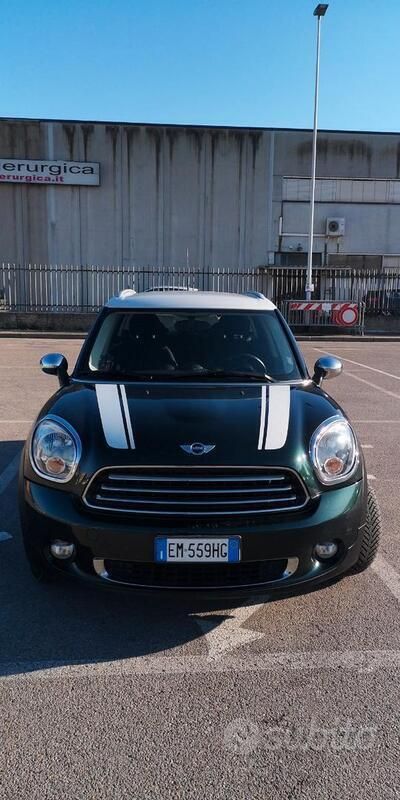 Usata Mini Cooper D Countryman 112 CV (82 kW) 2012 Verde SUV