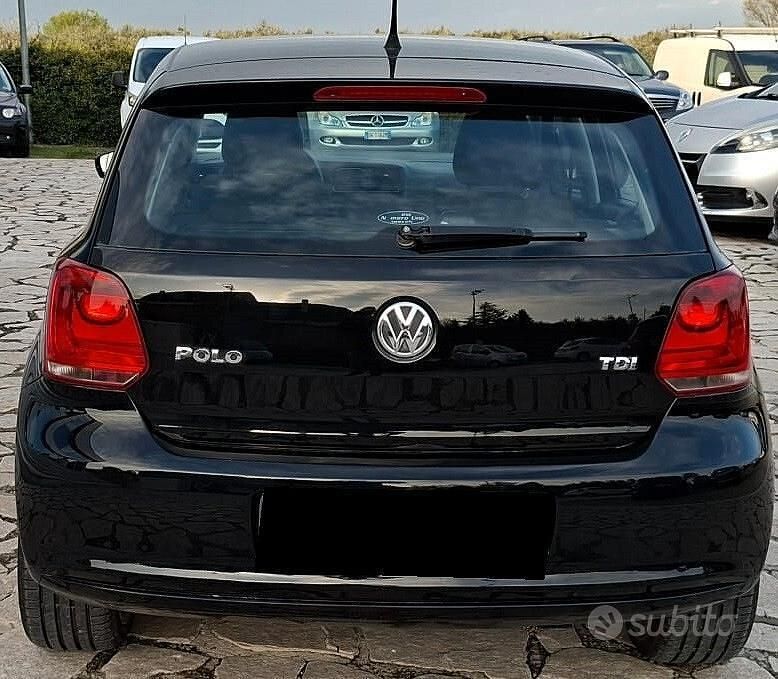 Usata VW Polo 75 CV (55 kW) 2012 Nero Utilitaria