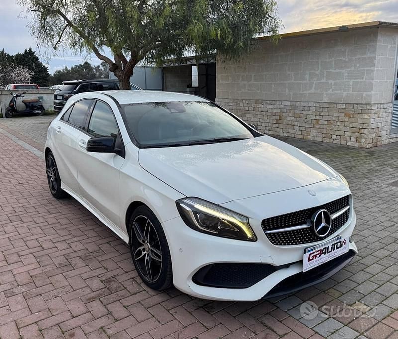 Usata Mercedes A180 Premium 110 CV (80 kW) 2016 Bianco Berlina