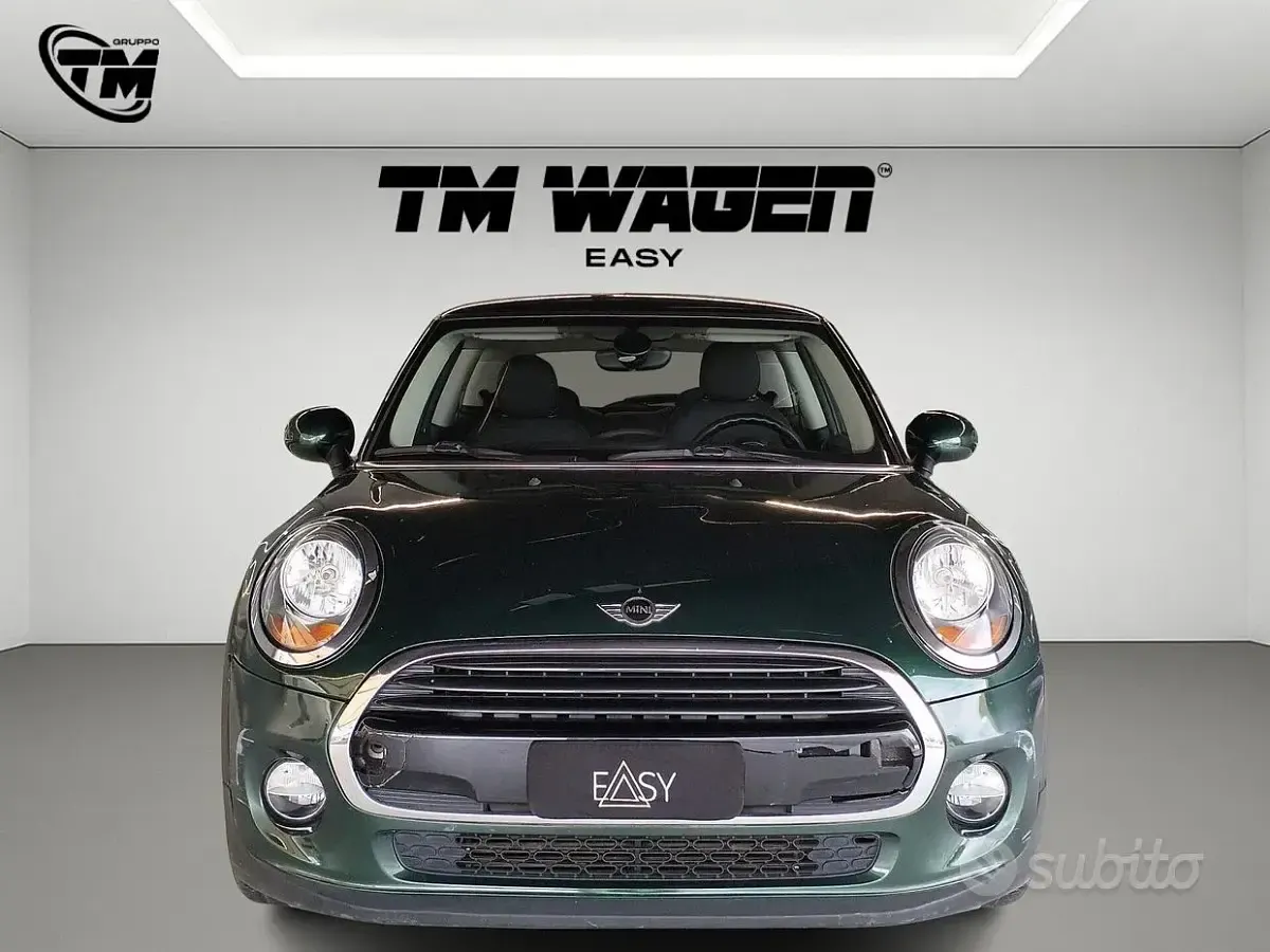 Usata Mini Cooper D 116 CV (85 kW) 2015 Verde Utilitaria