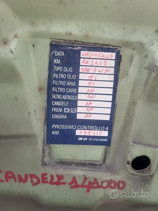 Usata Opel Corsa Club 80 CV (58 kW) 2010 Verde Utilitaria