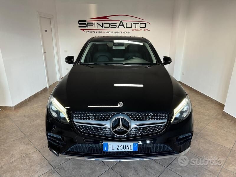 Usata Mercedes GLC220 Premium 170 CV (125 kW) 2017 Nero Coupé