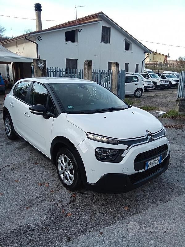 Usata Citroën C3 101 CV (74 kW) 2021 Bianco Utilitaria