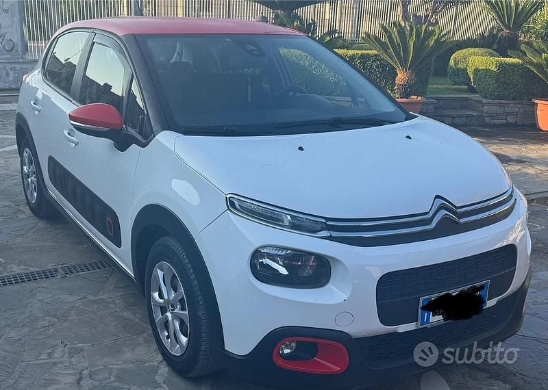 Usata Citroën C3 102 CV (75 kW) 2018 Bianco Utilitaria