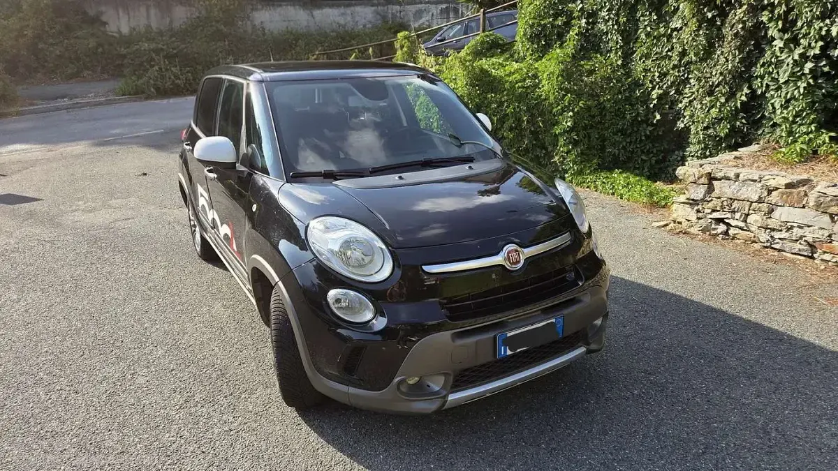 Usata Fiat 500L Trekking 95 CV (69 kW) 2017 Nero Monovolume