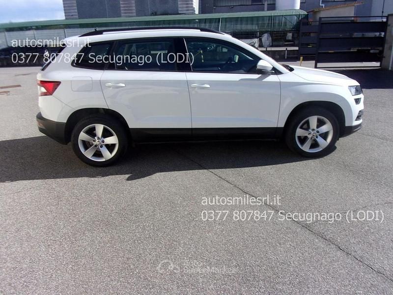 Usata Skoda Karoq Executive 116 CV (85 kW) 2019 Bianco SUV