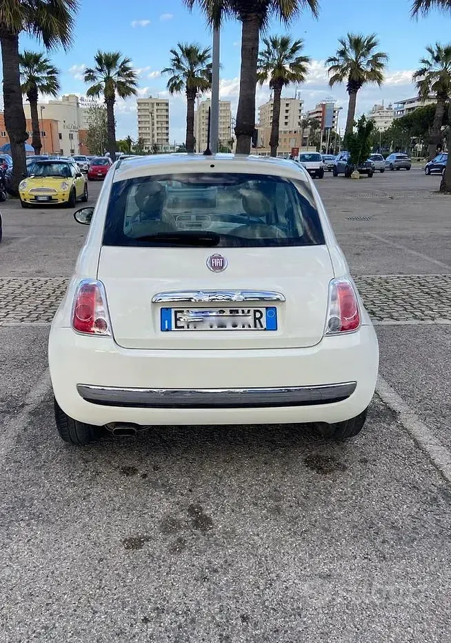 Usata Fiat 500 Pop 69 CV (50 kW) 2012 Bianco Utilitaria
