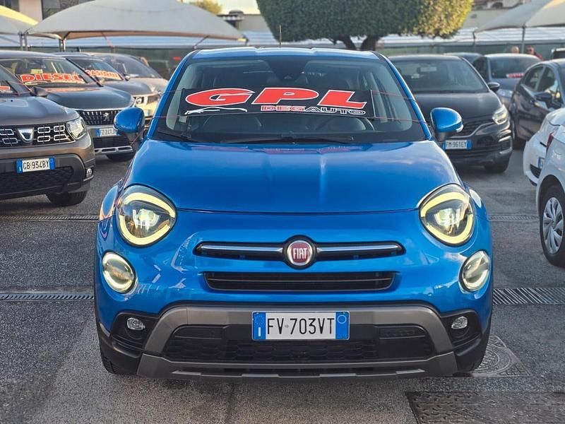 Usata Fiat 500X Cross 120 CV (88 kW) 2019 Blu SUV