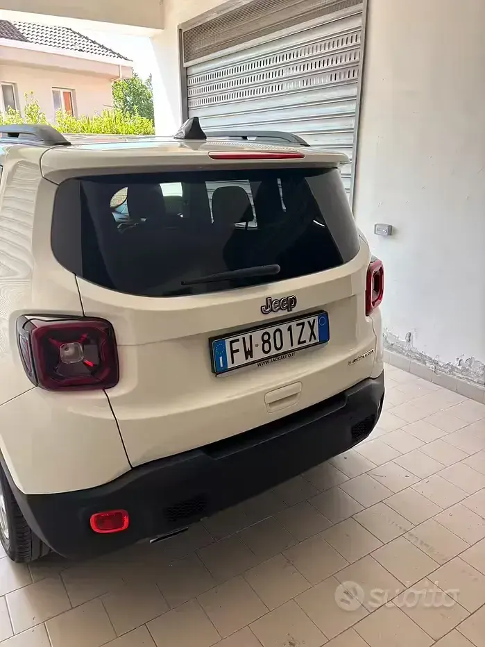 Usata Jeep Renegade 120 CV (88 kW) 2019 Bianco SUV