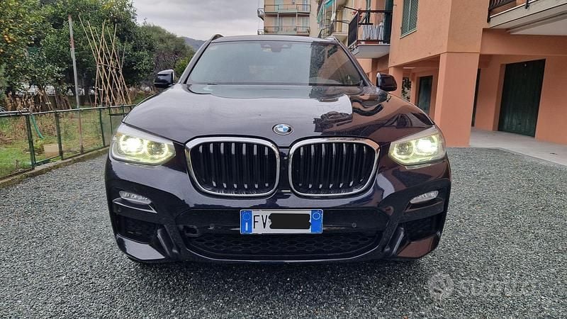 Usata BMW X3 M Sport 184 CV (135 kW) 2019 Blu/azzurro SUV