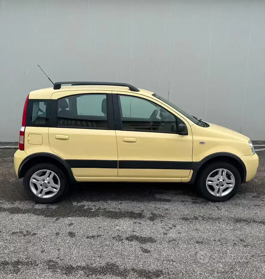 Usata Fiat Panda 60 CV (44 kW) 2008 Giallo Utilitaria