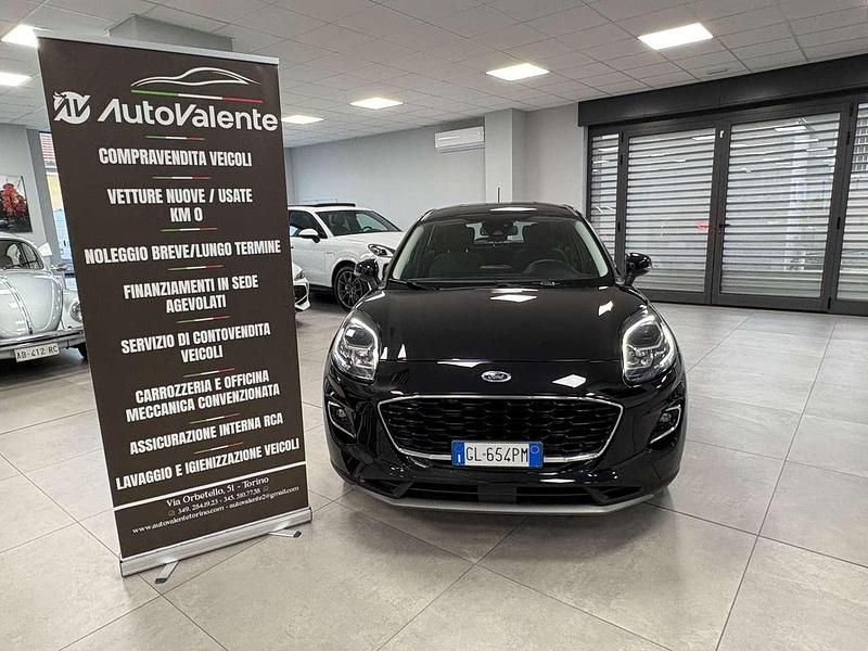 Usata Ford Puma Titanium 125 CV (91 kW) 2022 Nero SUV