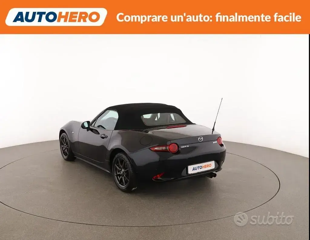 Usata Mazda MX5 160 CV (117 kW) 2017 Nero Cabrio