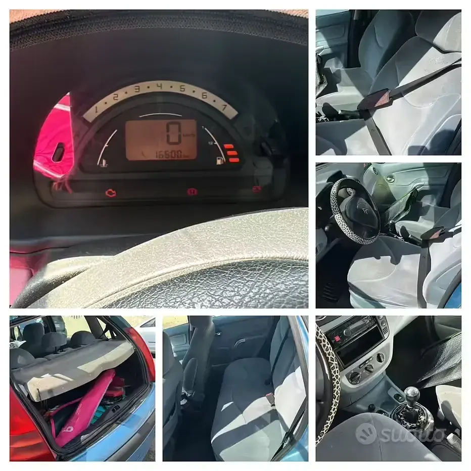 Usata Citroën C3 70 CV (51 kW) 2005 Bluazzurro Utilitaria