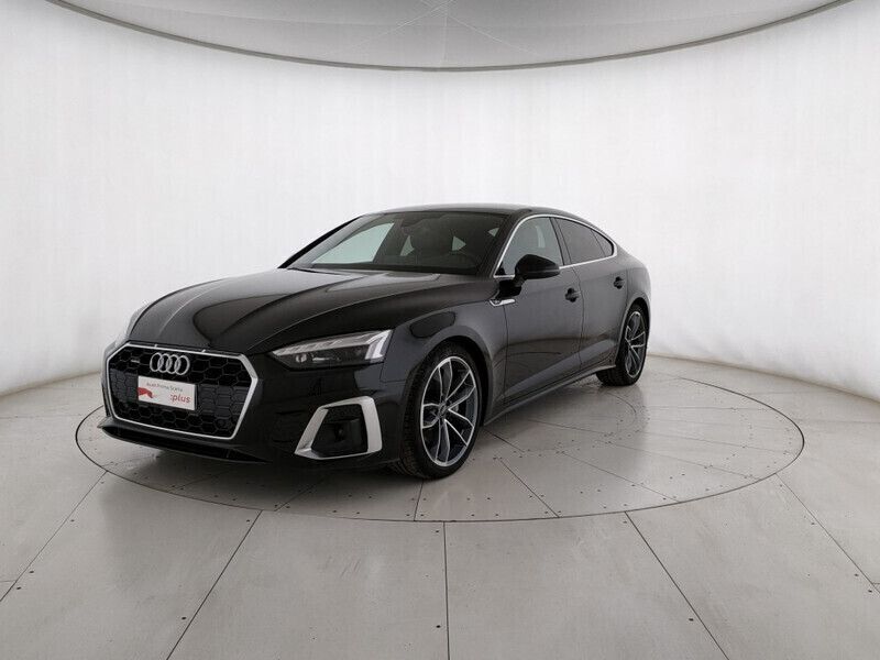 Nero Usata 2024 Audi A5 Sportback S-Line Due volumi | 49.900 € (Molto cara) - Immagine 1/4