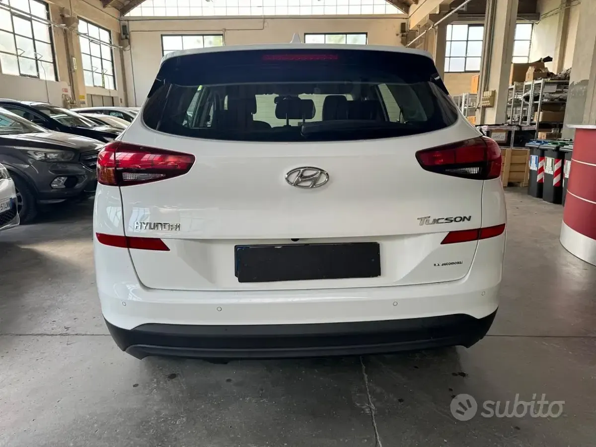 Usata Hyundai Tucson 116 CV (85 kW) 2019 Bianco SUV